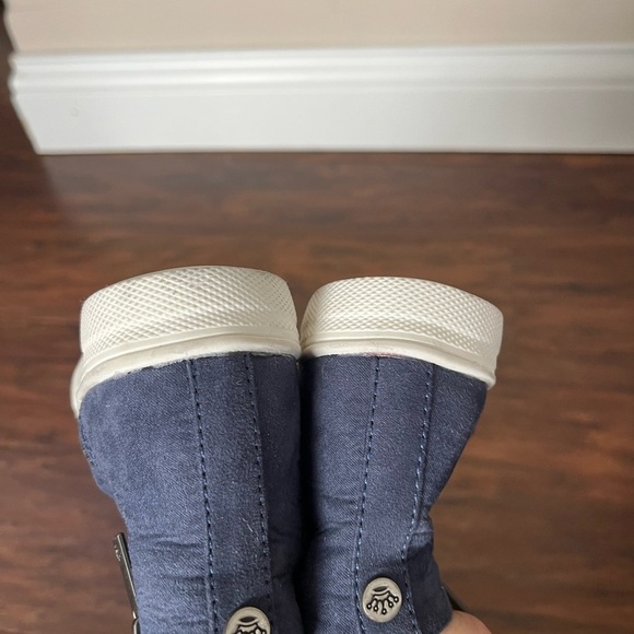 NWOT Nina Amanda Microsuede Blue Ankle Boots/Shoes-Size 9 - Picture 5 of 9